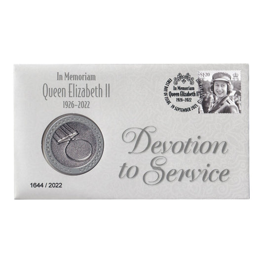 2023 PMC - In Memoriam: Queen Elizabeth II - Devotion to Service Medallion Cover