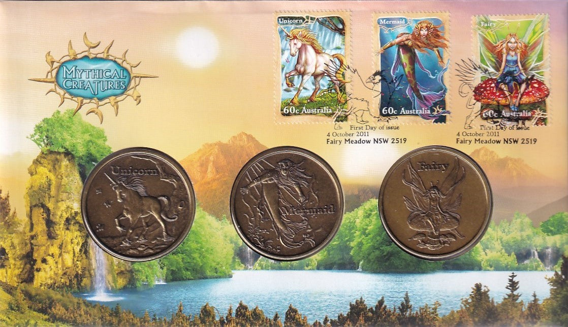 2011 PMC Set of 2 Covers - Mythical Creatures