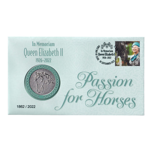 2023 PMC - In Memoriam: Queen Elizabeth II - Passion for Horses Medallion Cover