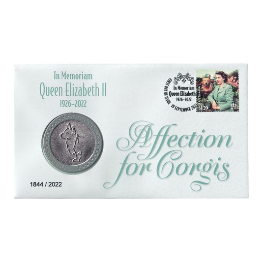 2023 PMC - In Memoriam: Queen Elizabeth II - Affection for Corgis Medallion Cover
