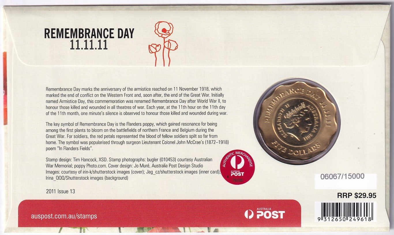 2011 PNC - Remembrance Day 11.11.11 - #6,067/15,000