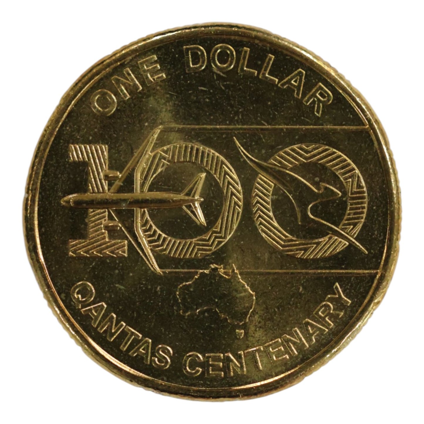 2020 $1 Coin - QANTAS Centenary - Uncirculated