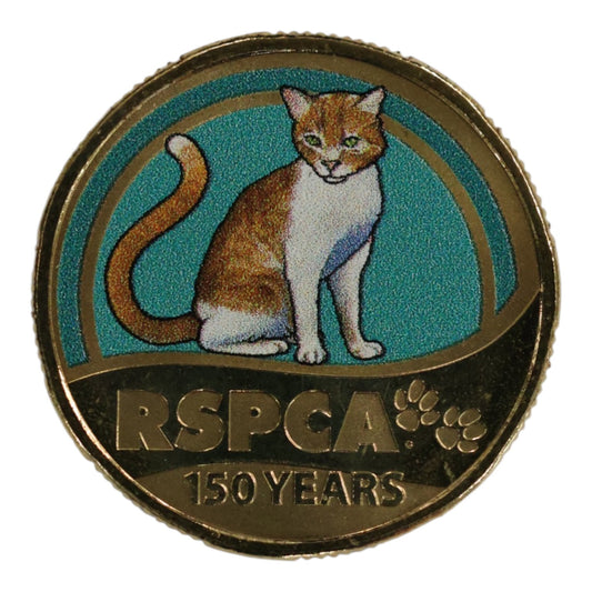 2021 $1 Coin - 150th Anniversary of the RSPCA - Cat - Uncirculated