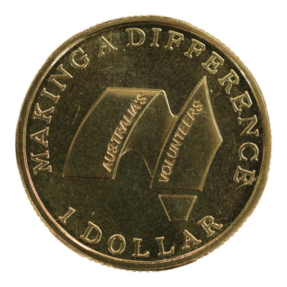 2003 Australian $1 Coin - Australia’s Volunteers - Ex-Mint Set