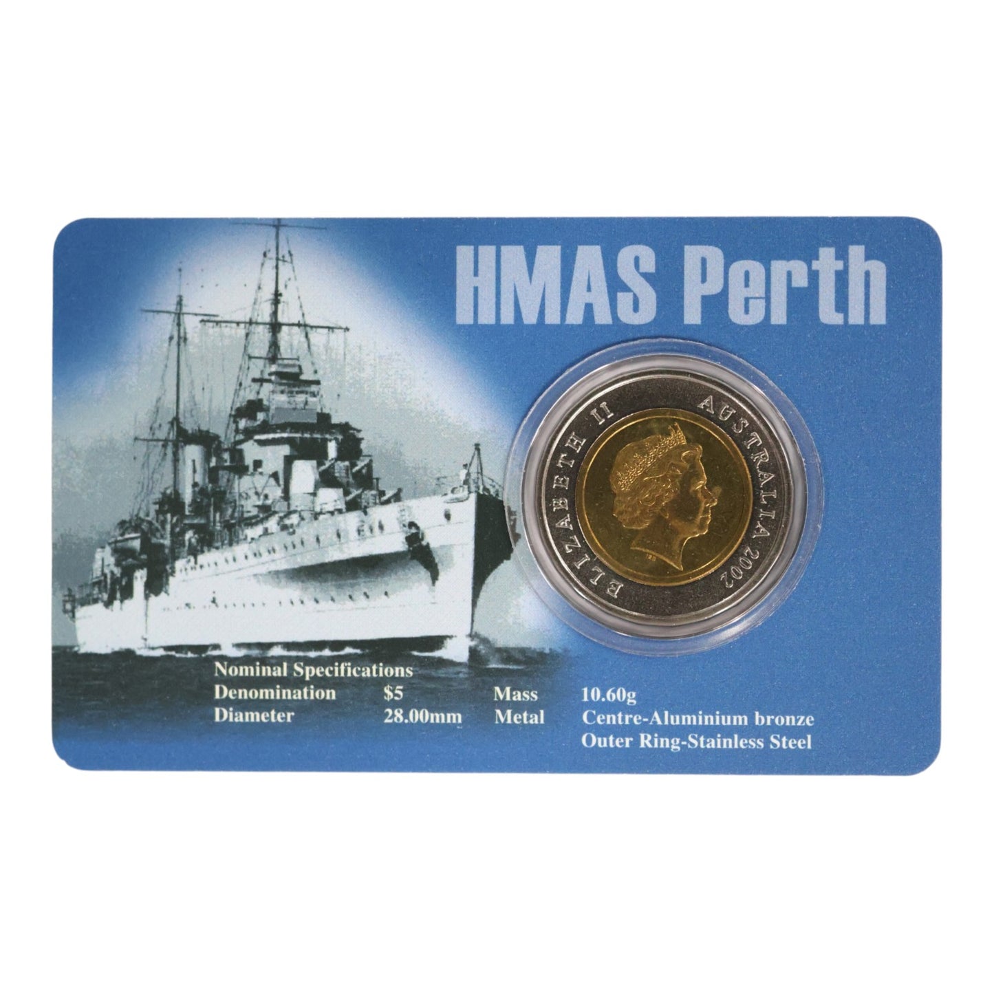 2002 $5 Coin - 60th Anniversary of the Battle of Sunda Strait