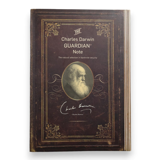 2012 CSIRO Trial Polymer Banknote - The Charles Darwin GUARDIAN® Note