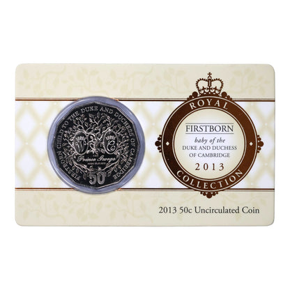 2013 50c Coin – Birth of HRH Prince George of Cambridge