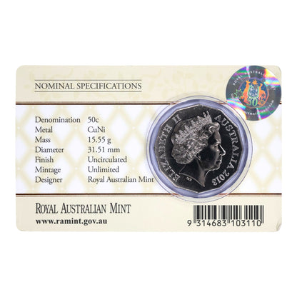 2013 50c Coin – Birth of HRH Prince George of Cambridge