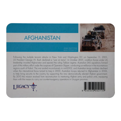 2016 20c Coin - 'Anzac to Afghanistan' - Afghanistan