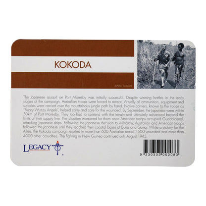 2016 25c Coin - 'Anzac to Afghanistan' - Kokoda