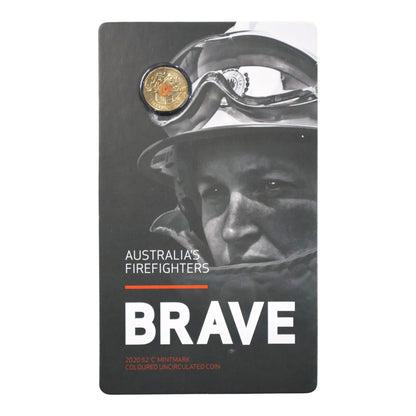 2020 $2 Coloured Uncirculated Coin – Australia's Firefighters - 'C' Mintmark