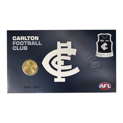 2024 PNC - Australia Post AFL Stamp & Coin Cover - Choose Your Club
