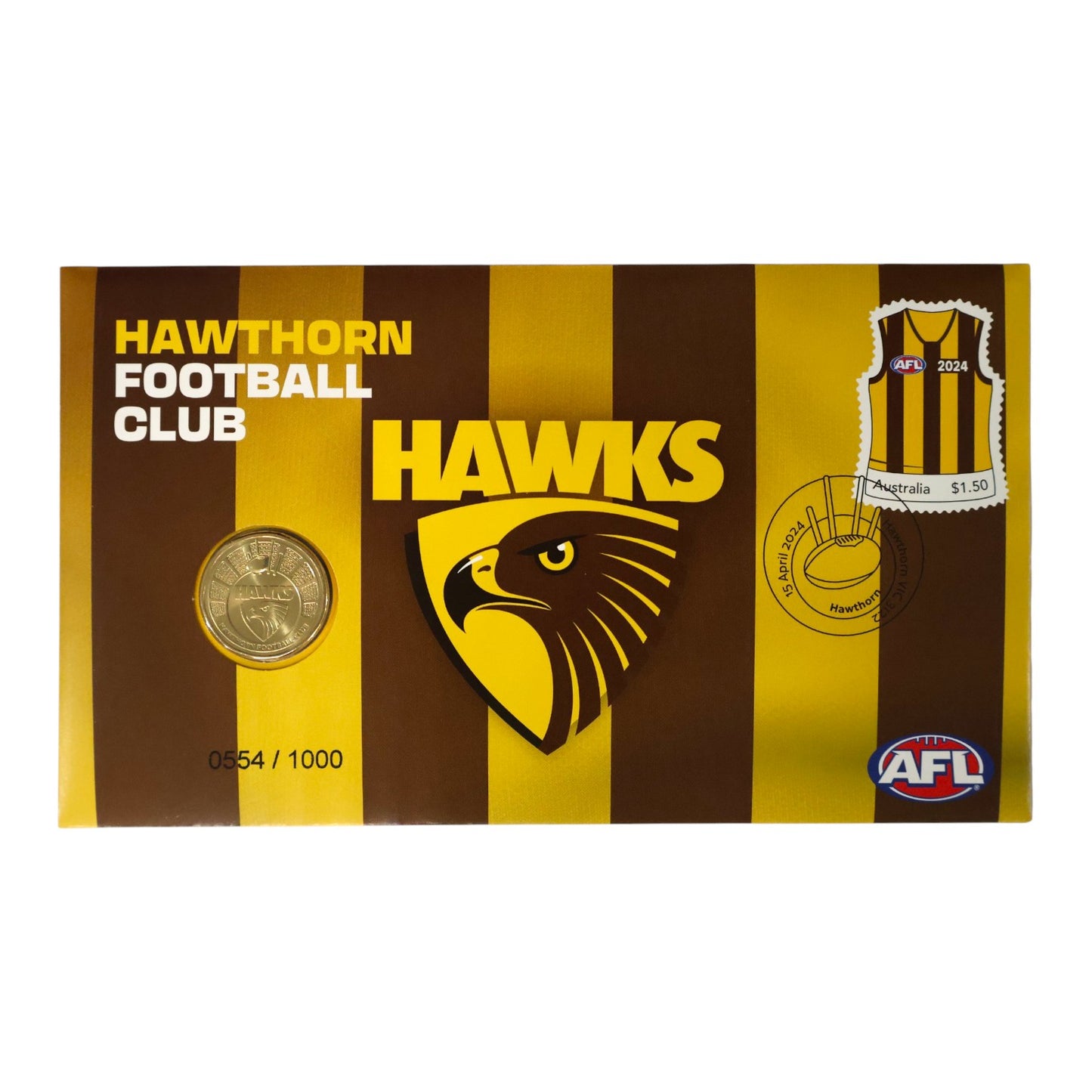 2024 PNC - Australia Post AFL Stamp & Coin Cover - Choose Your Club