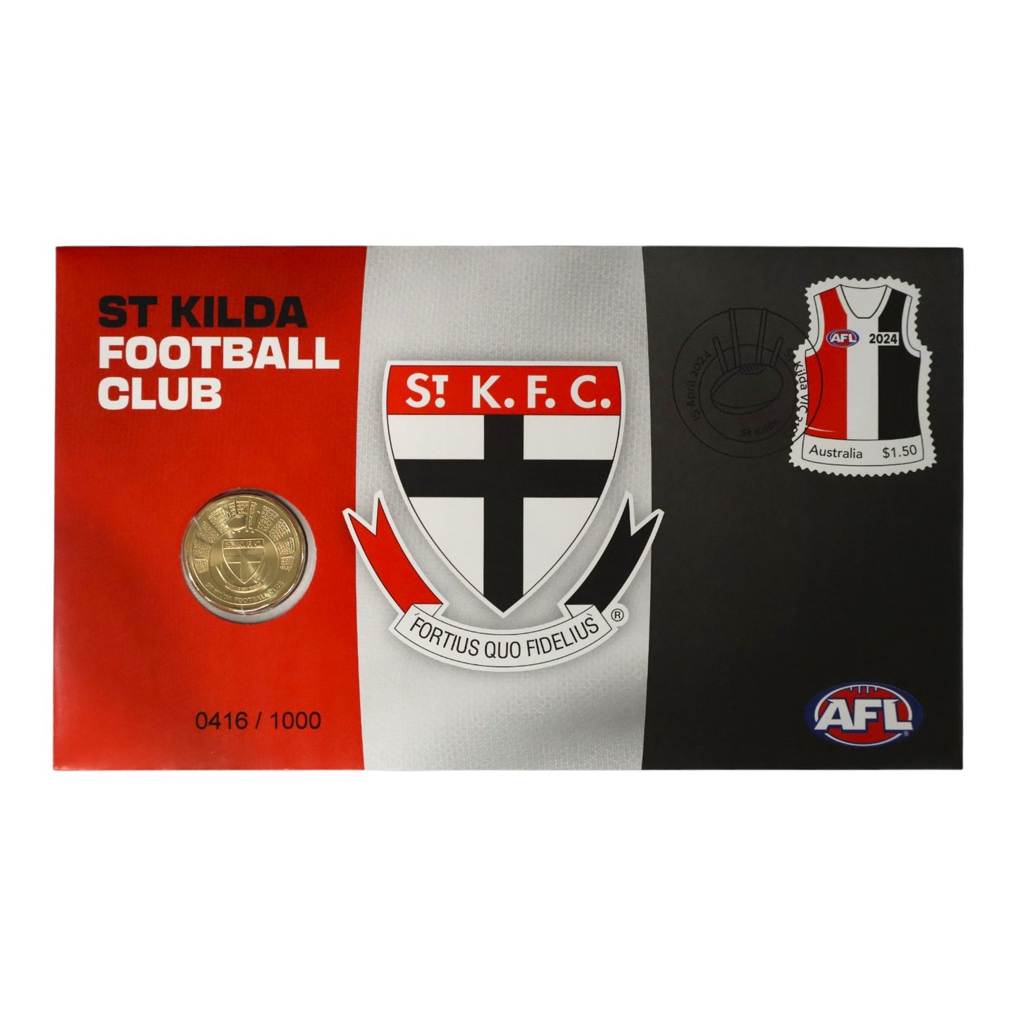 2024 PNC - Australia Post AFL Stamp & Coin Cover - Choose Your Club