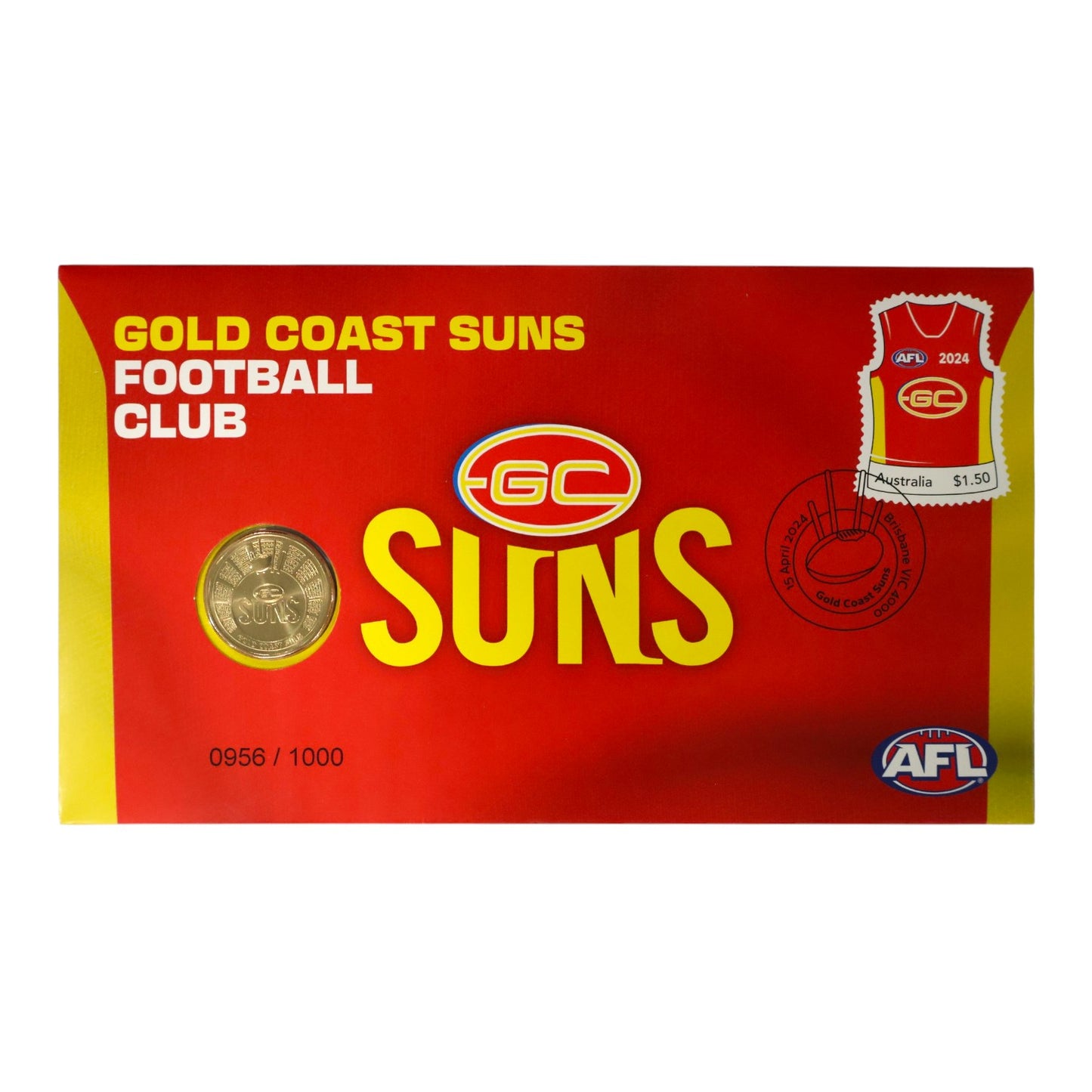 2024 PNC - Australia Post AFL Stamp & Coin Cover - Choose Your Club