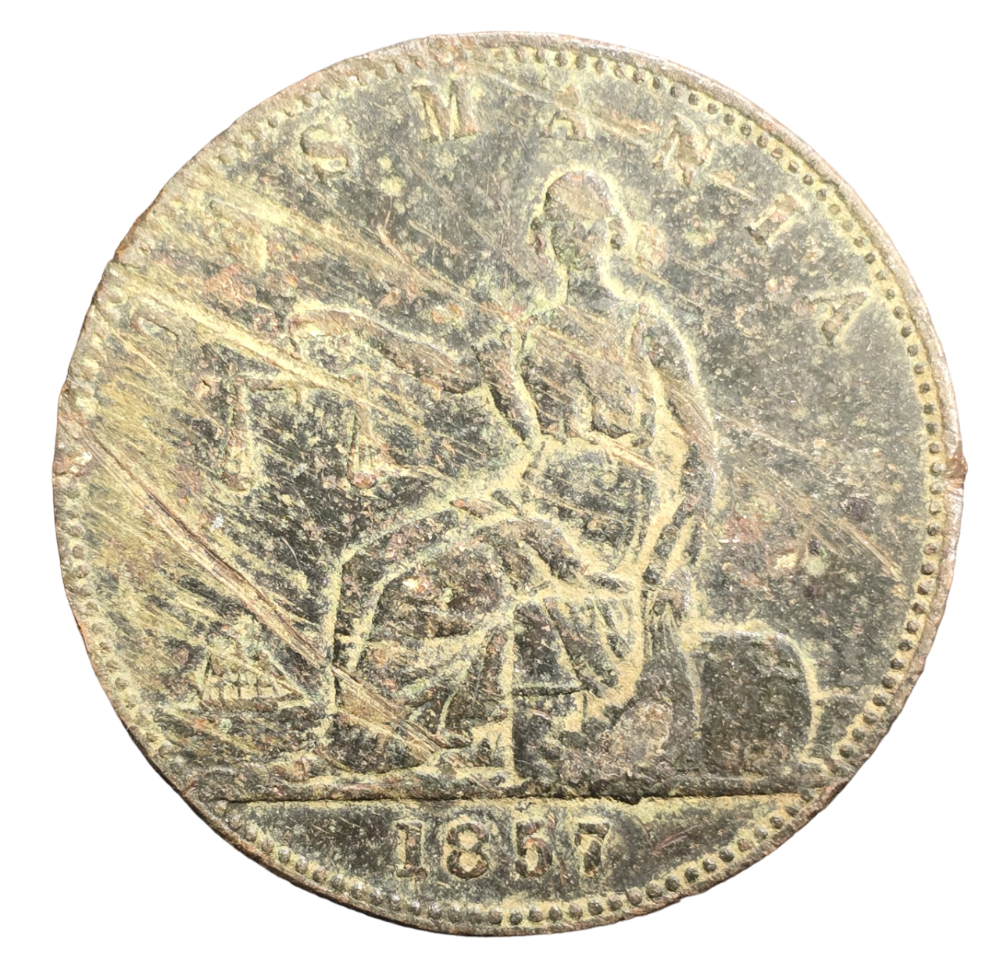 1857 Isaac Friedman - Pawnbroker - Penny