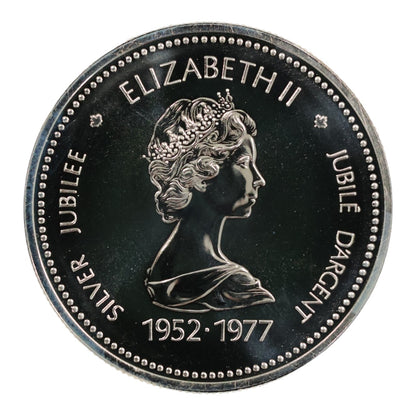1977 Canada Silver $1 Coin - "Silver Jubilee" - Specimen Finish