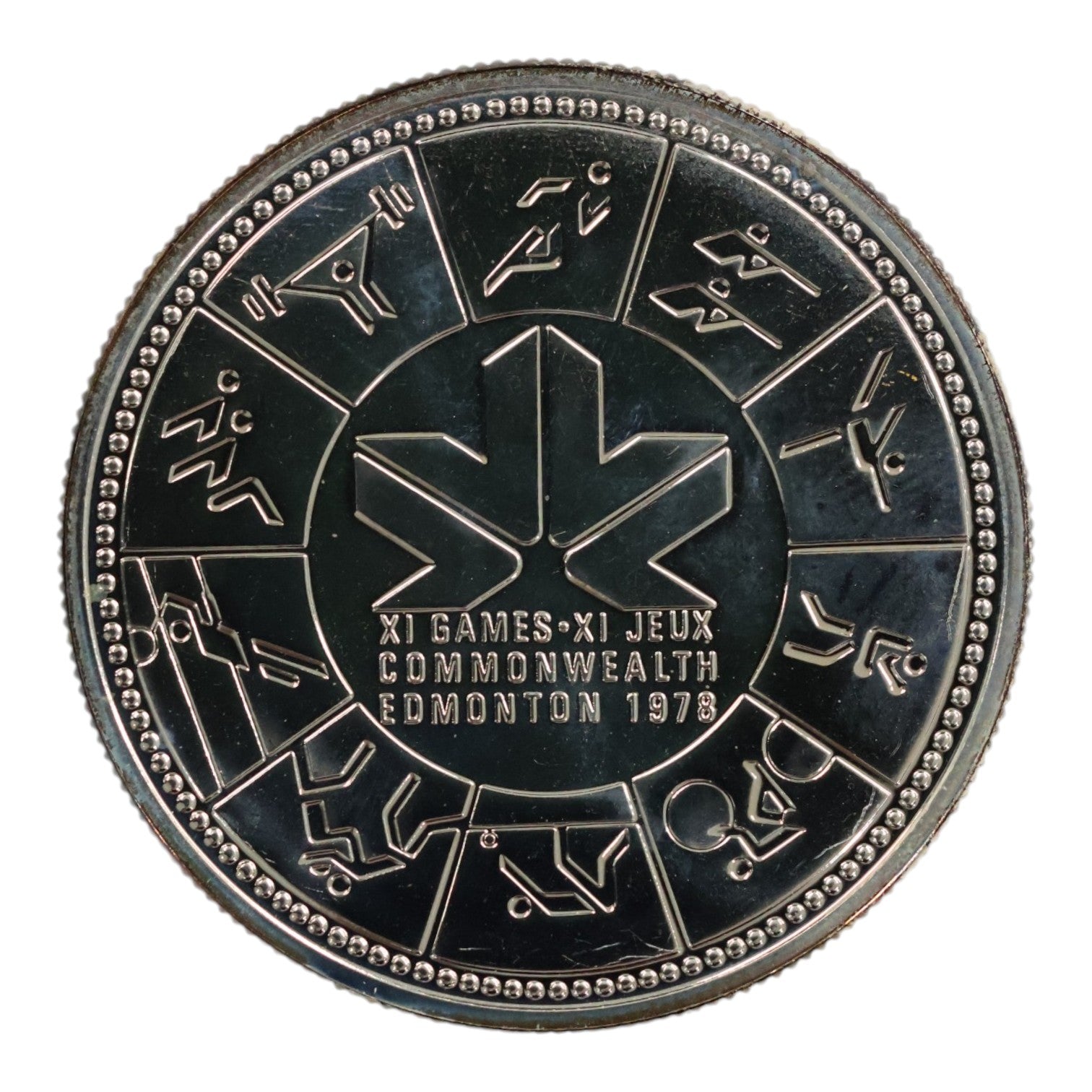 1978 Canada Silver $1 – Commonwealth Games Specimen – Loose Change