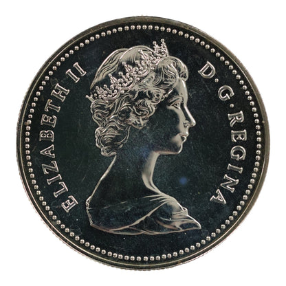 1980 Canada Silver $1 Coin - "Arctic Territories" - Specimen Finish