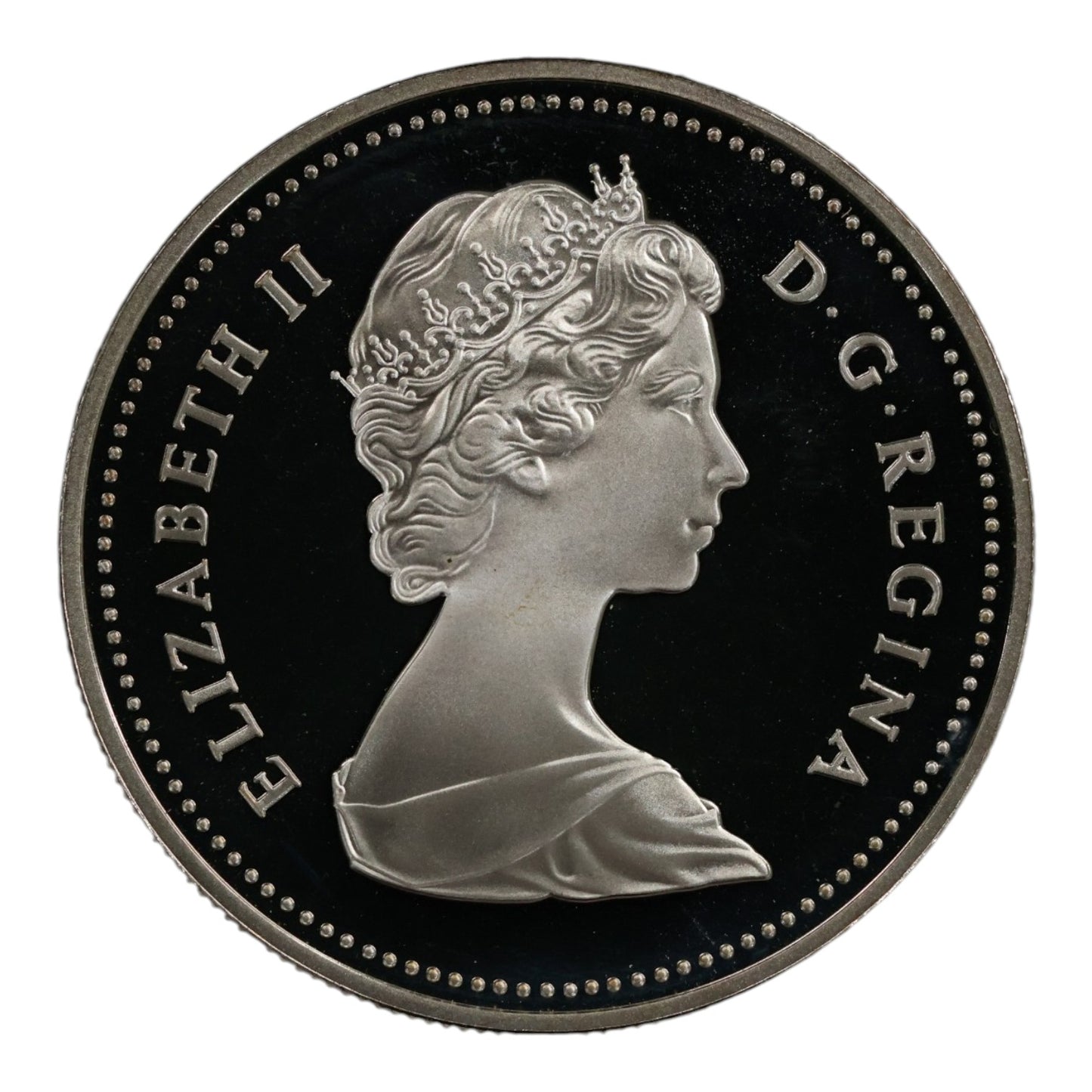 1982 Canada Silver $1 Coin - "Regina Centennial" - Specimen Finish