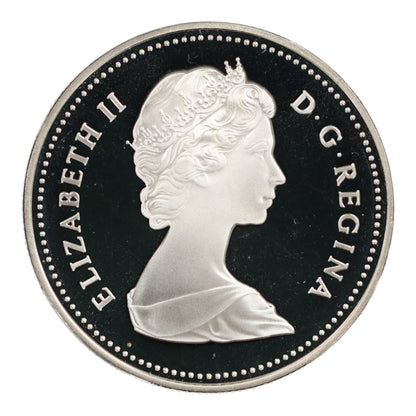 1983 Canada Silver $1 Coin - "World University Games" - Specimen Finish