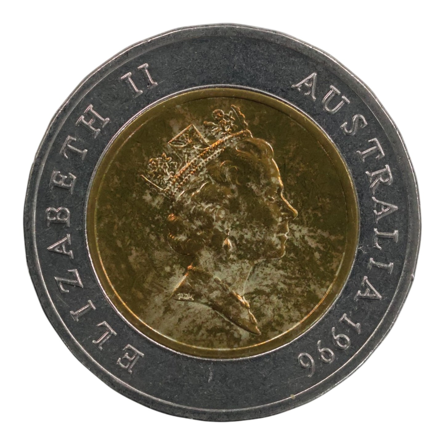 1996 $5 Coin - Sir Donald Bradman - Bimetallic