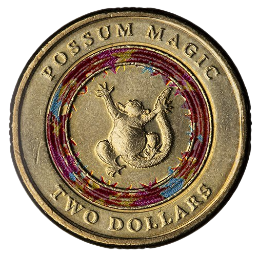 2017 $2 Coin - Possum Magic - Happy Hush
