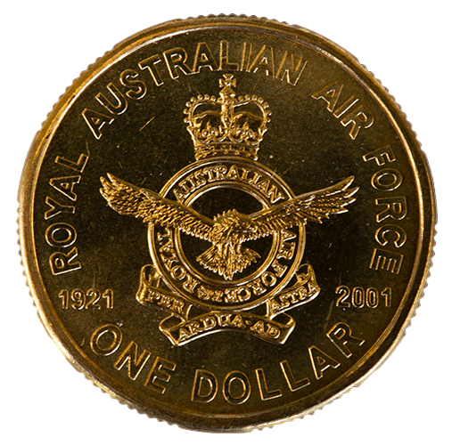 2001 $1 Coin - 80th Anniversary of the Royal Australian Air Force
