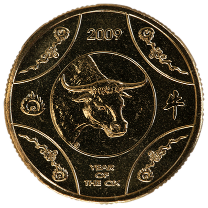 2009 $1 Coin - Year of the Ox - Lunar Series