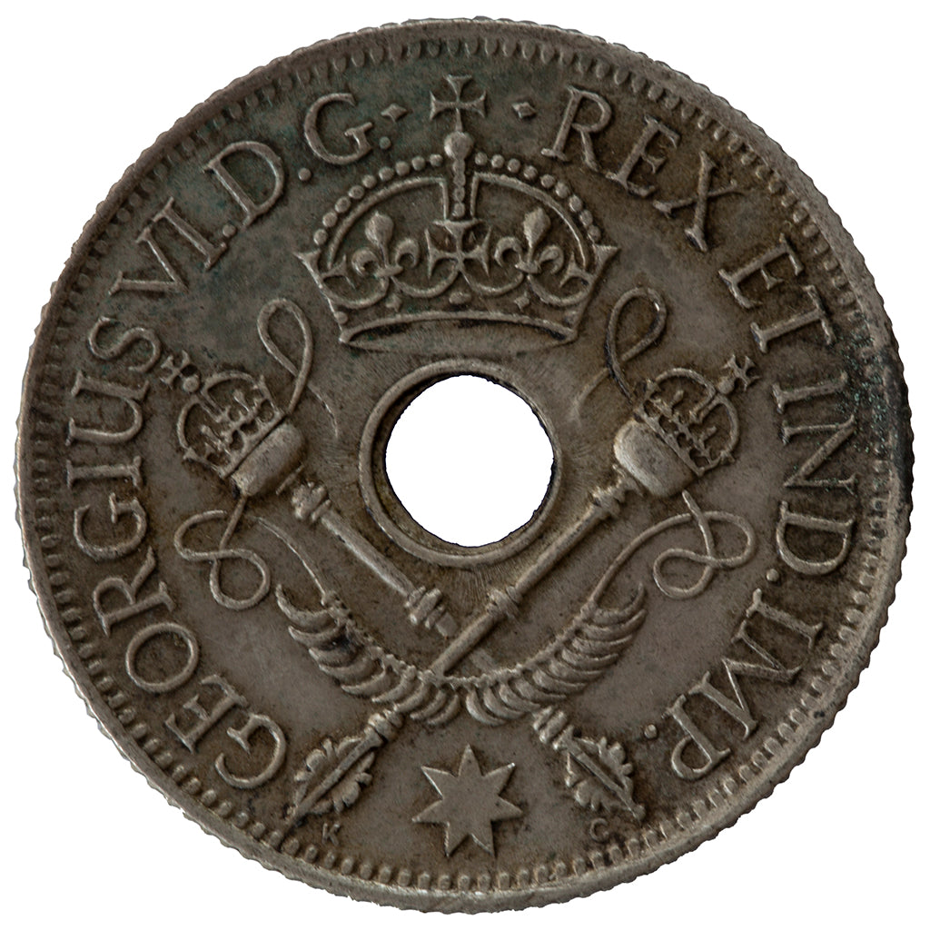 1945 New Guinea - One Shilling - Very Fine