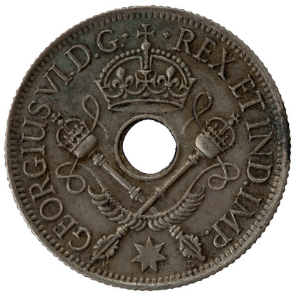 1945 New Guinea - One Shilling - Very Fine