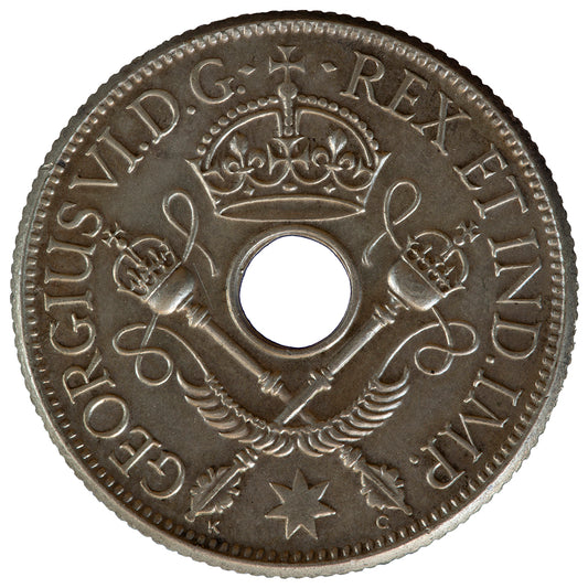 1938 New Guinea - One Shilling - Uncirculated