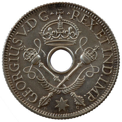 1935 New Guinea - One Shilling - Uncirculated