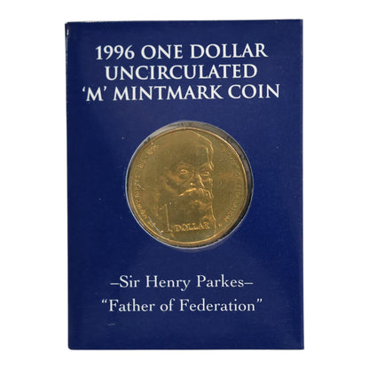 1996 $1 Coin - 100th Anniversary of the Death of Sir Henry Parkes