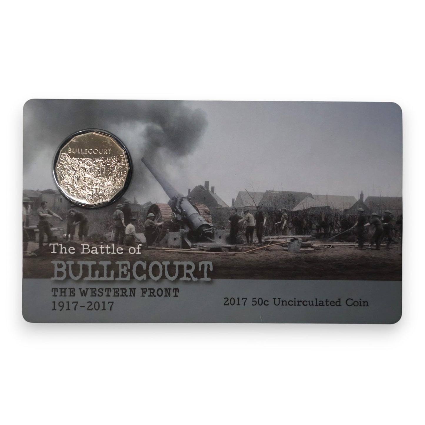 2017 50c Coin - The Western Front - The Battle of Bullecourt
