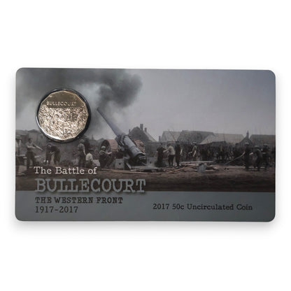2017 50c Coin - The Western Front - The Battle of Bullecourt