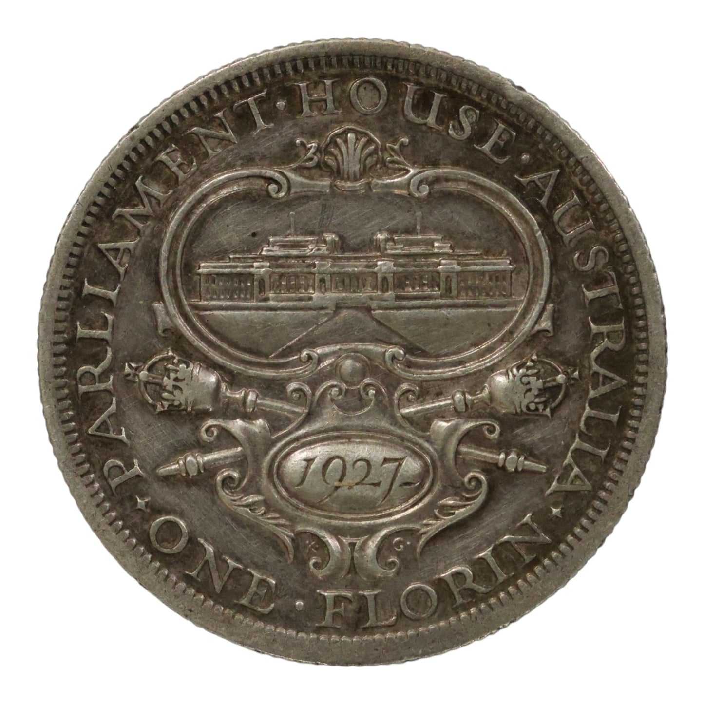 1927 Florin - Parliament House/Canberra Florin - Very Fine