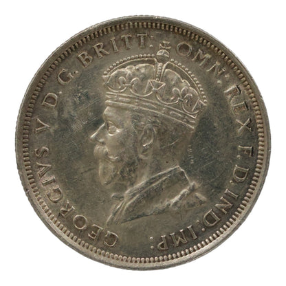 1927 Florin - Parliament House/Canberra Florin - aUnc / Uncirculated (Details – Cleaned/Altered)