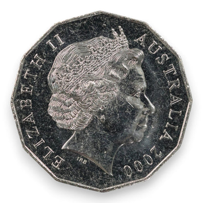 2000 50c Coin - Celebrating the Millennium - Uncirculated