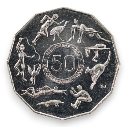 2005 50c "2006 Melbourne Commonwealth Games" - Uncirculated (Ex-Security Roll)