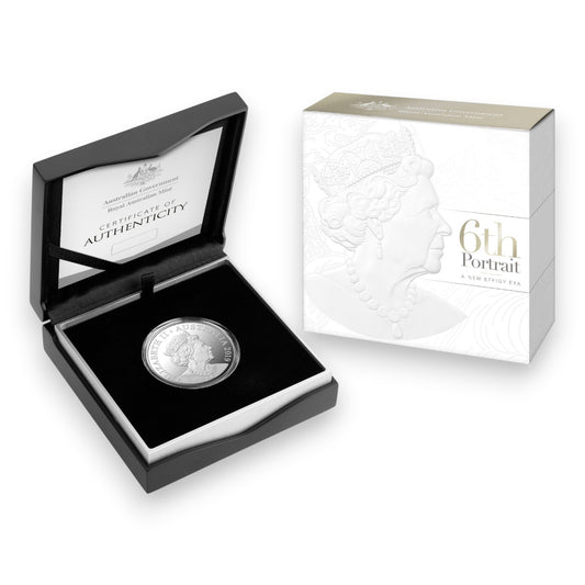 2019 $1 Fine Silver Proof Coin - The Sixth Effigy of Her Majesty Queen Elizabeth II