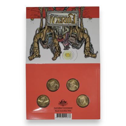 2020 Mintmark and Privy Mark Four Coin $1 AlBr Uncirculated Set - Eureka! Australia's Gold Rush