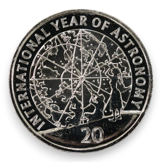 2009 20c "International Year of Astronomy" — Ex-Mint Set Specimen