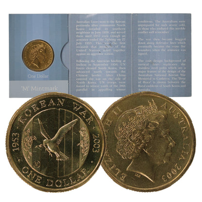 2003 $1 Coin - 50th Anniversary of the End of the Korean War