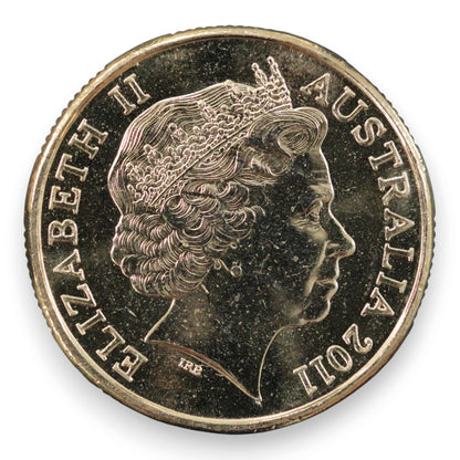 2011 $1 "CHOGM" - Uncirculated (Ex-RAM Roll)