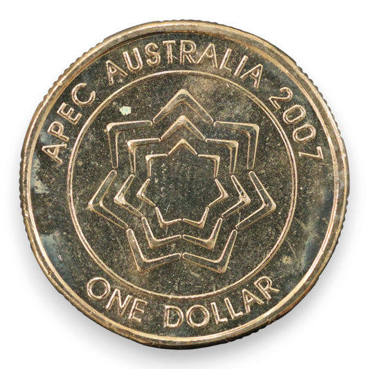 2007 $1 "APEC Australia" - Uncirculated (Ex-RAM Roll)
