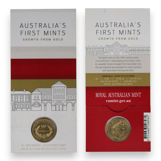 2016 $1 Coin - Australia's First Mints