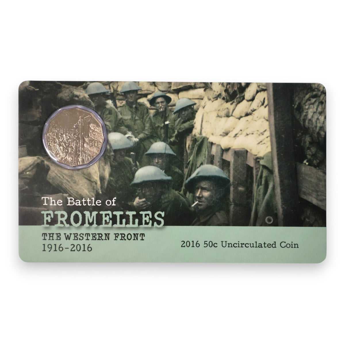 2016 50c Coin - The Western Front - The Battle of Fromelles