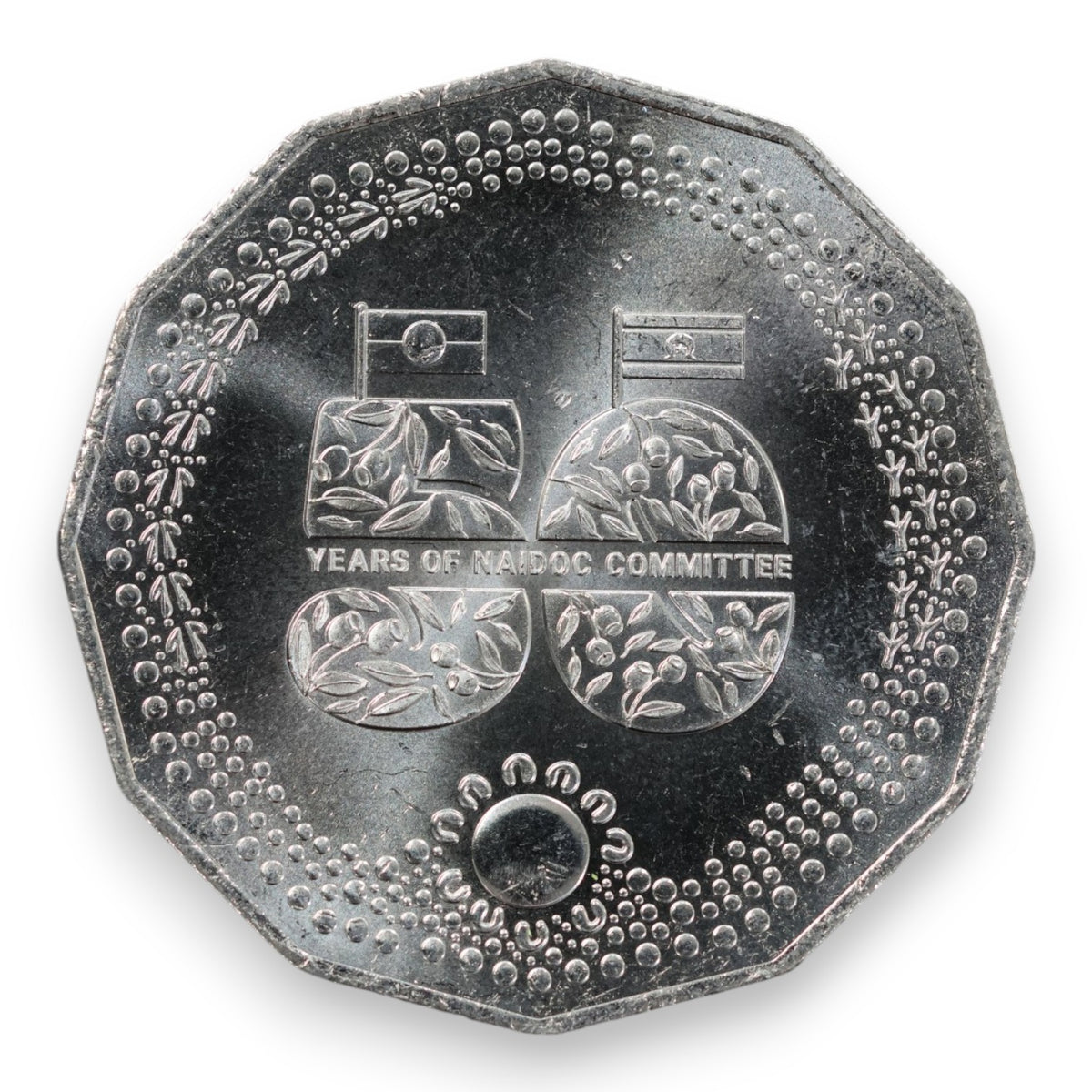 2024 50c "50th Anniversary of NAIDOC" - Uncirculated (Ex-Security Bag)