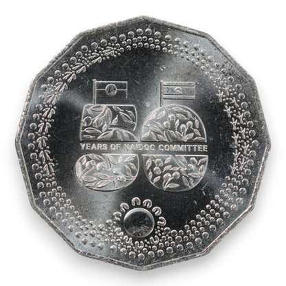 2024 50c "50th Anniversary of NAIDOC" - Uncirculated (Ex-Security Bag)
